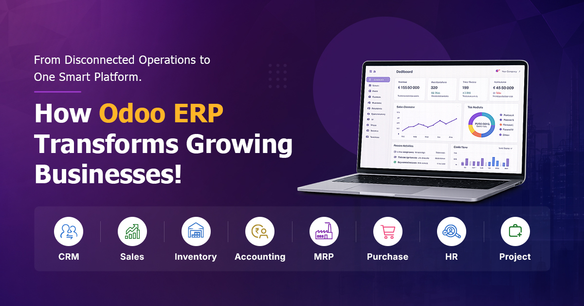 Odoo ERP Implementation Services for Growing Businesses | NTSPL